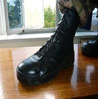 Black Cadet Boots - 10