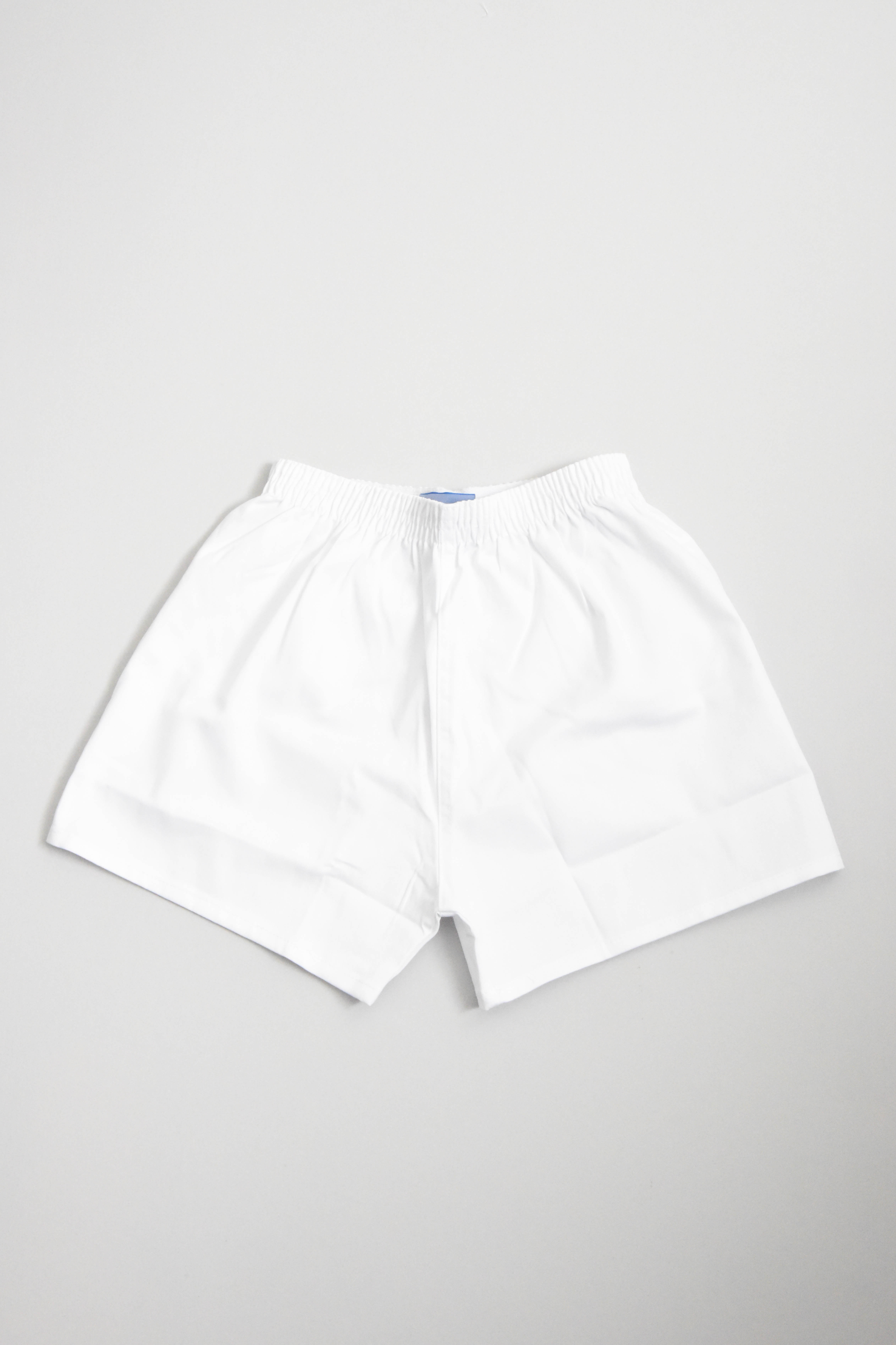 White P.E Shorts (Boys & Girls) - 20/22"