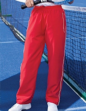 Red Microfibre Tracksuit Bottoms (For Yrs; 3,4,5 & 6) - Age 10-12 (waist 26/28"")