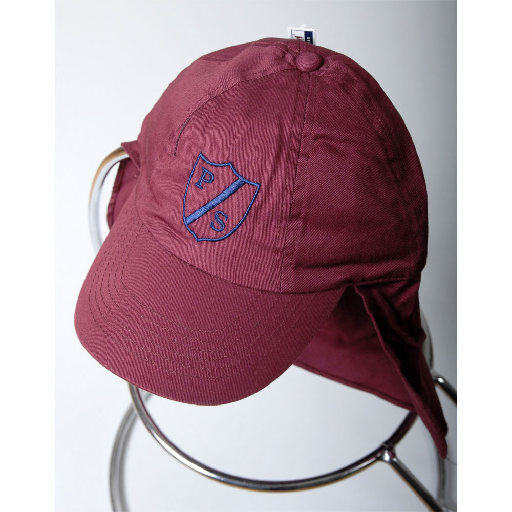 Legionnaire Style Hat with School Logo