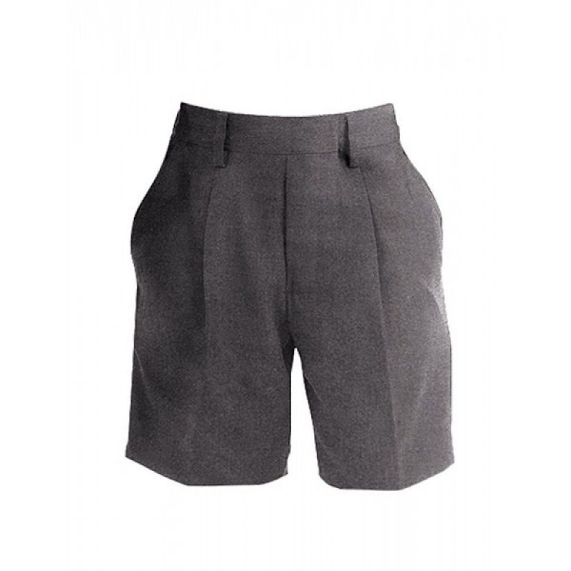 Boys Grey School Shorts - Age 3
