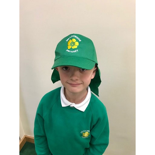 Meadowside Primary Legionnaire Style Cap with Logo