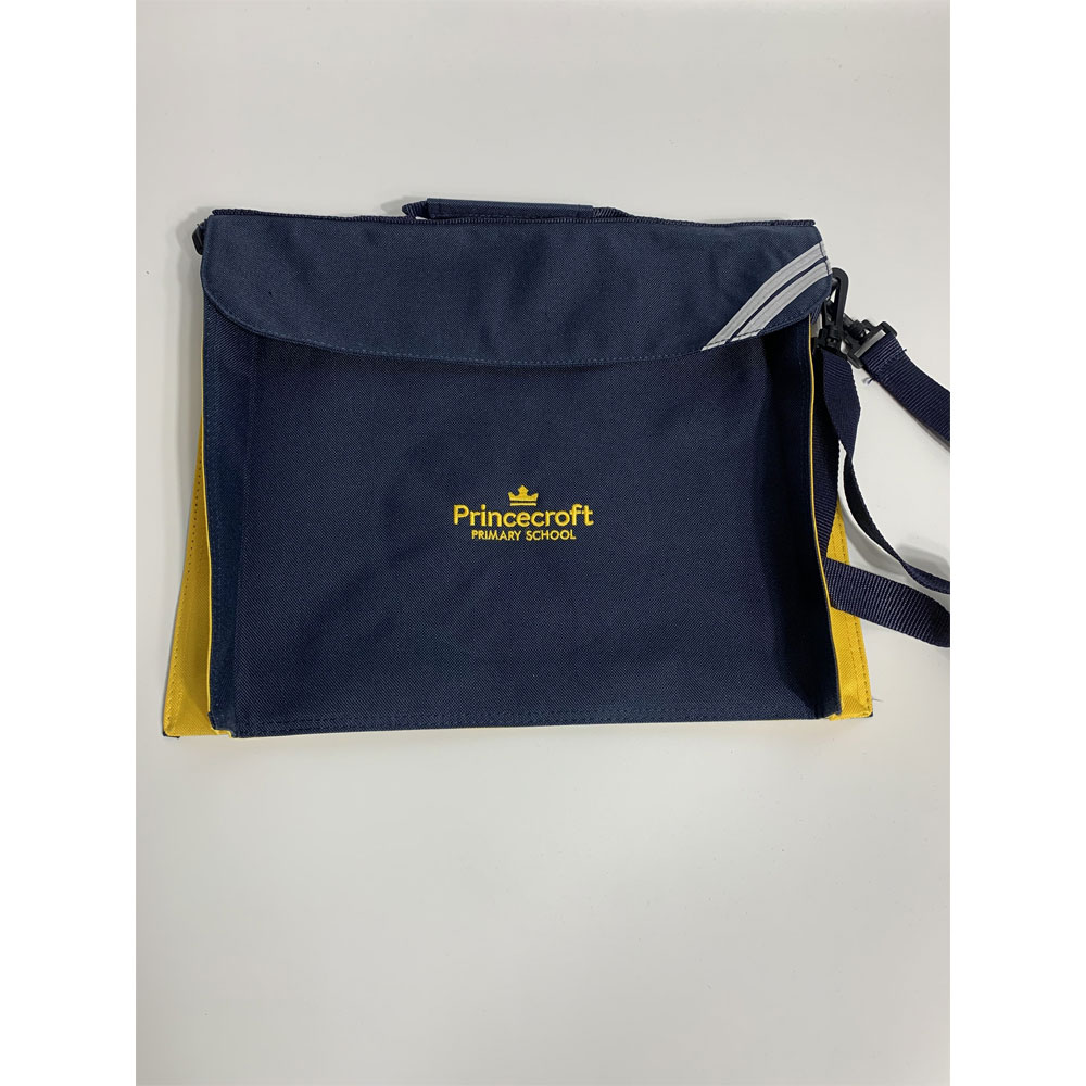 Navy & Yellow Despatch Bag