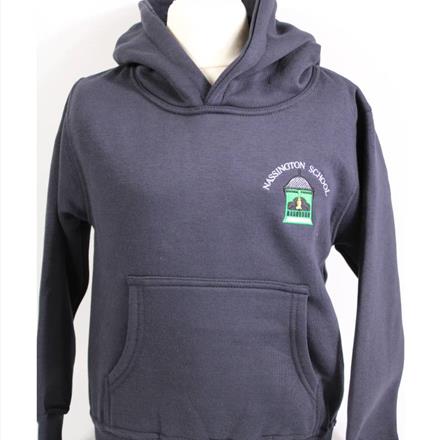 Navy Hooded Top (For P.E) - 3-4 (24")